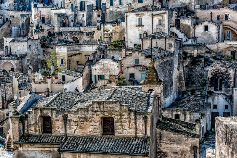 Ancient Stone Buildings — Beige