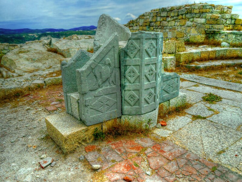 Ancient Stone Carvings — Gray
