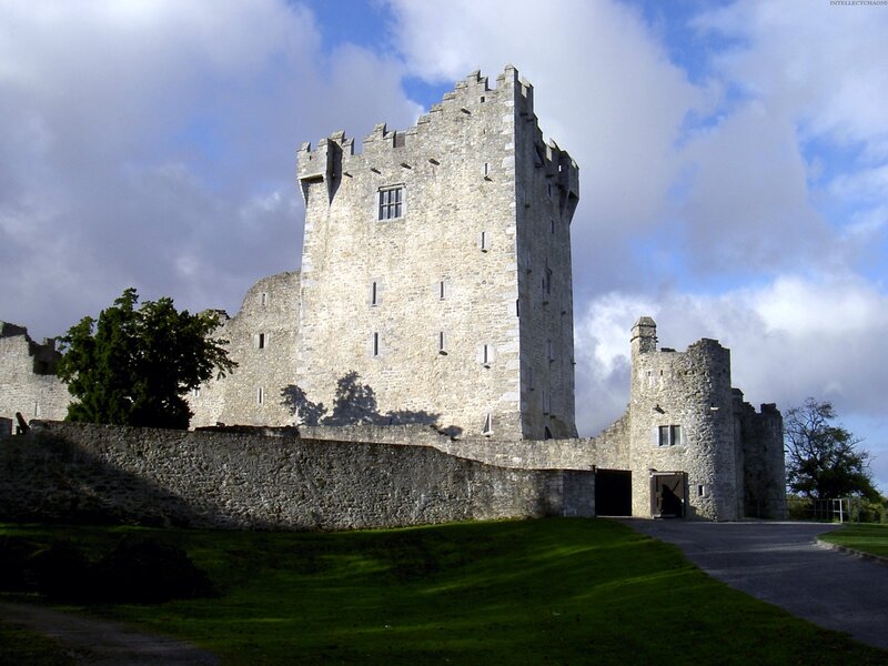 ancient stone castle