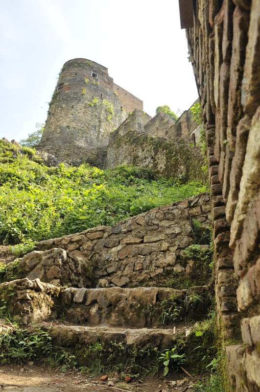 Ancient Stone Castle — Green, Serene
