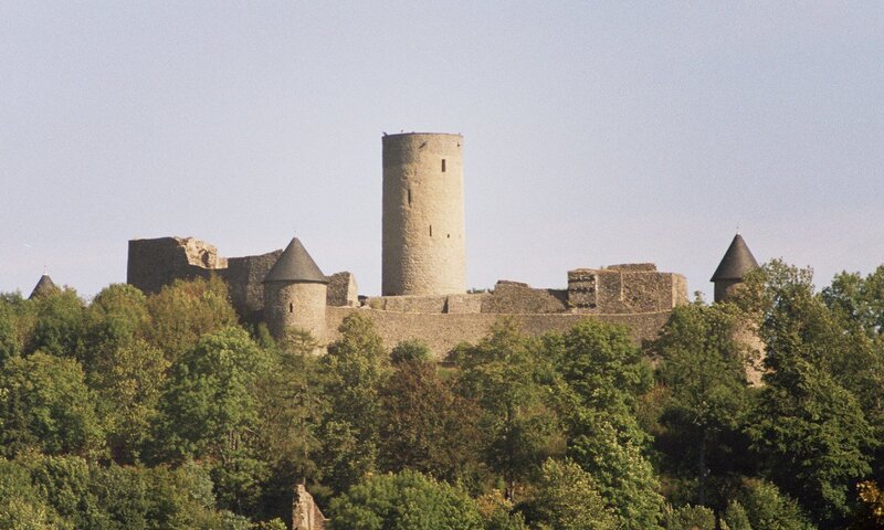 Ancient Stone Castle — Green