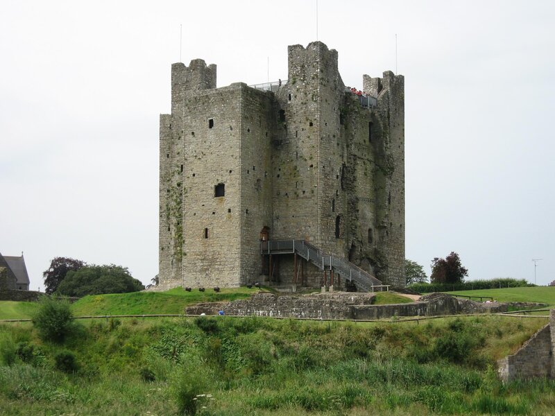 ancient stone castle tower