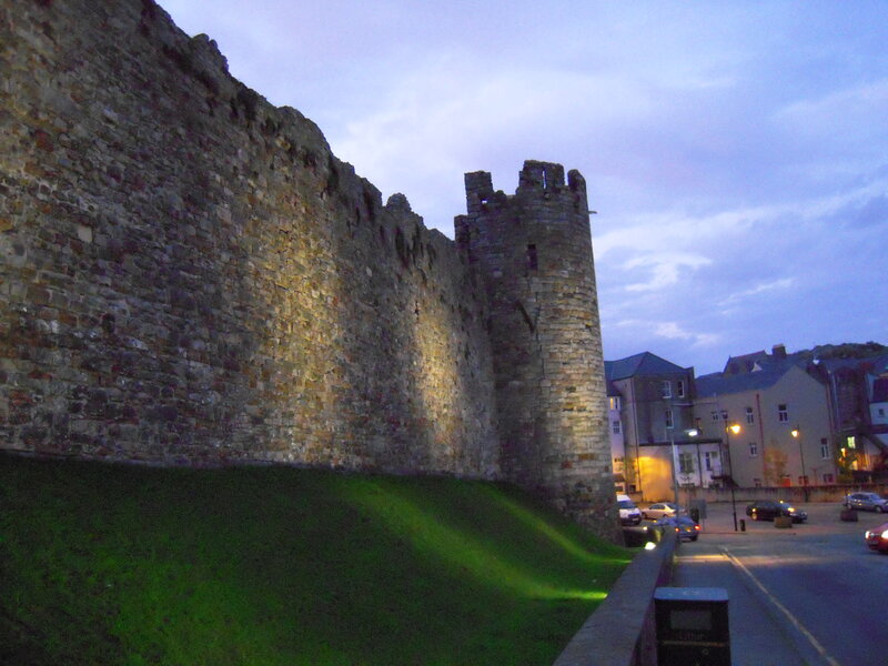Ancient Stone Castle Wall