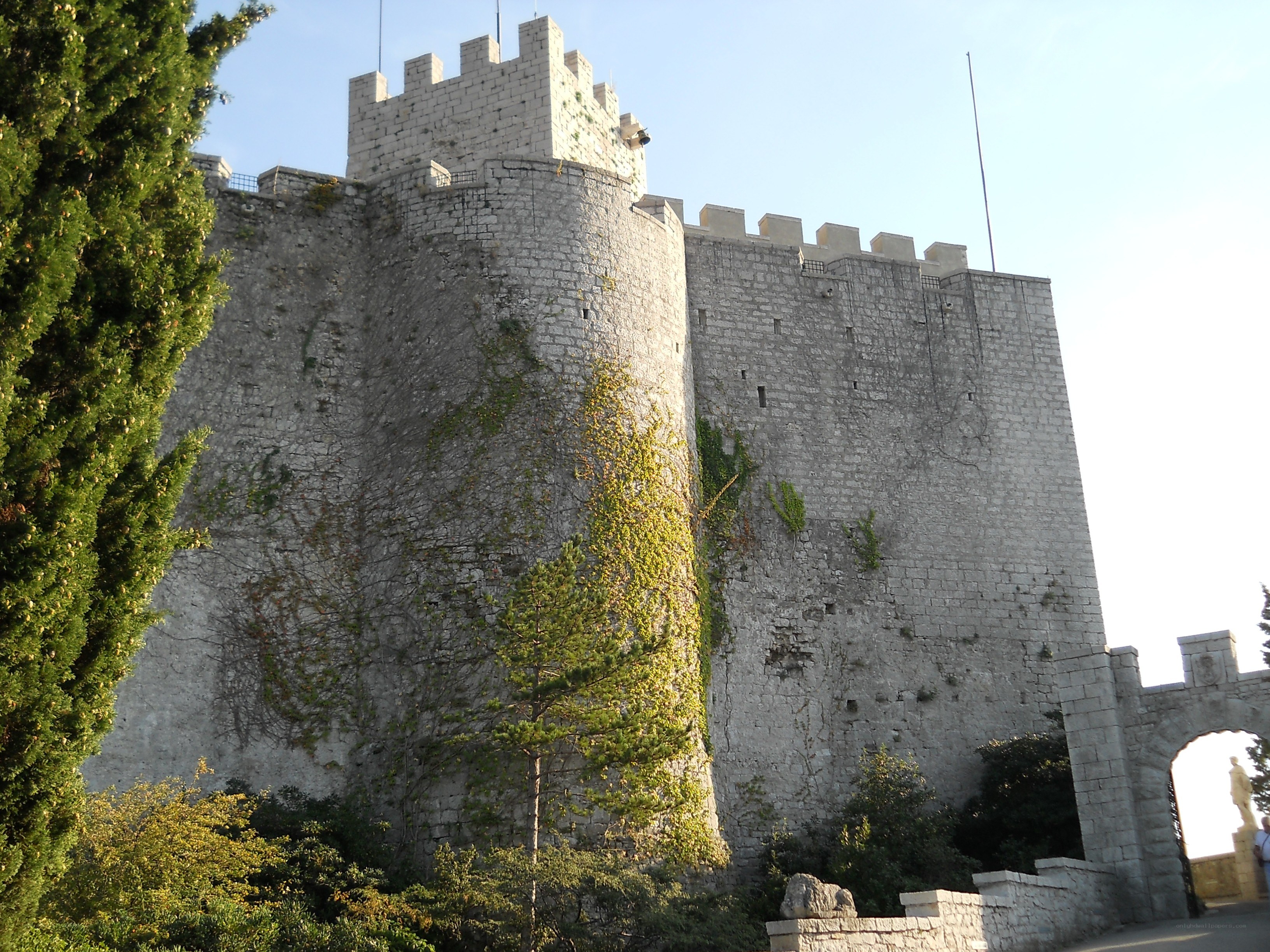 ancient stone castle