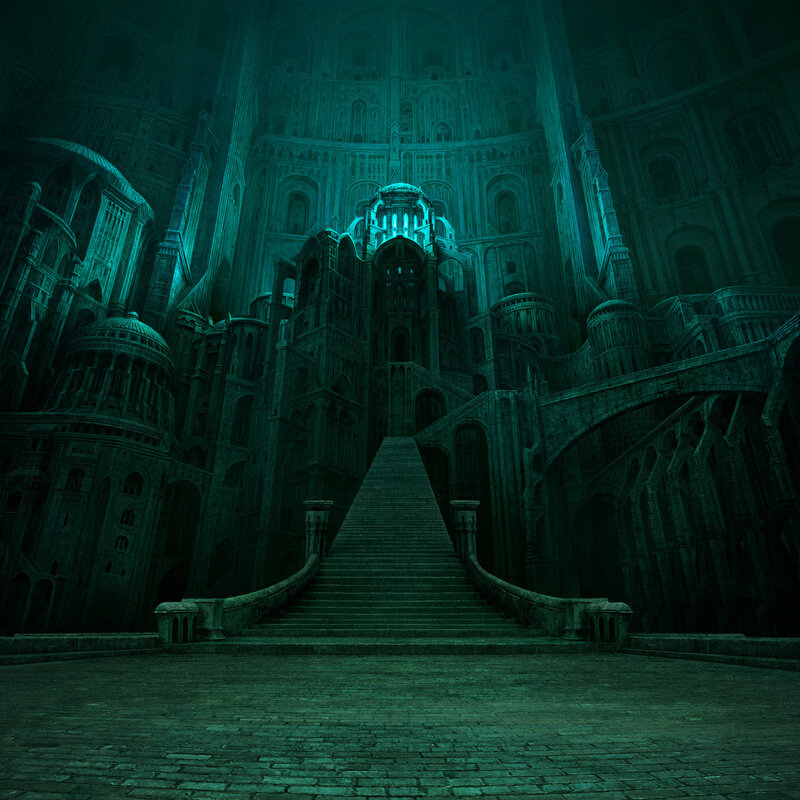 ancient stone cathedral