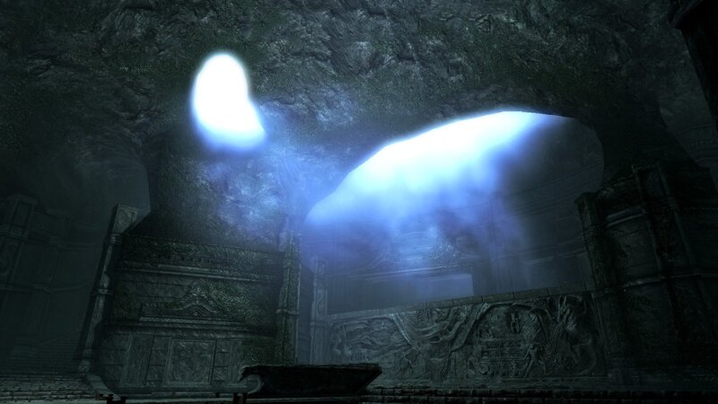 Ancient Stone Chamber — Gray, Mysterious