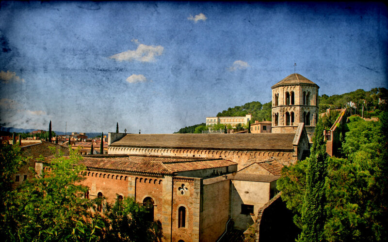 Ancient Stone Church — Blue, Serene