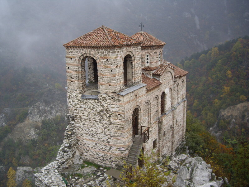 Ancient Stone Church — Brown