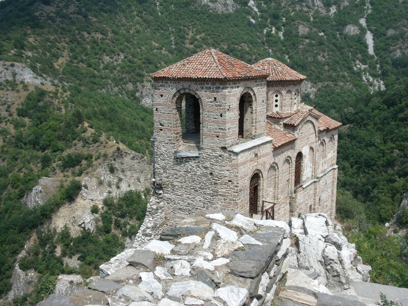 Ancient Stone Church — Gray, Serene