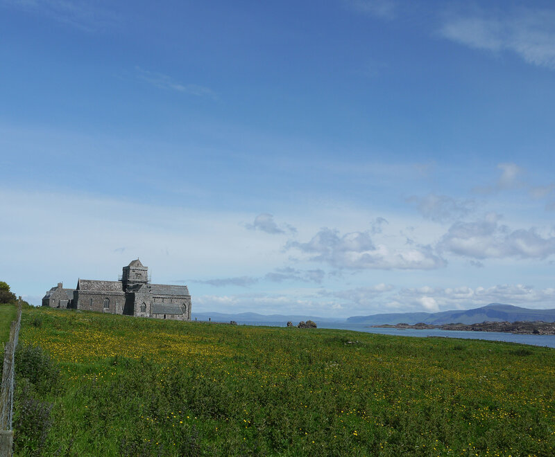 Ancient Stone Church — Green