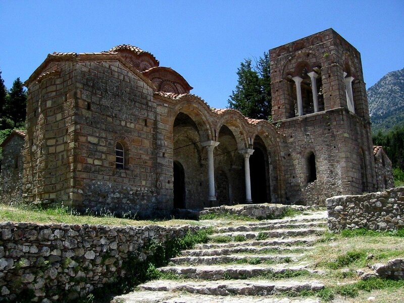 Ancient Stone Church Ruins