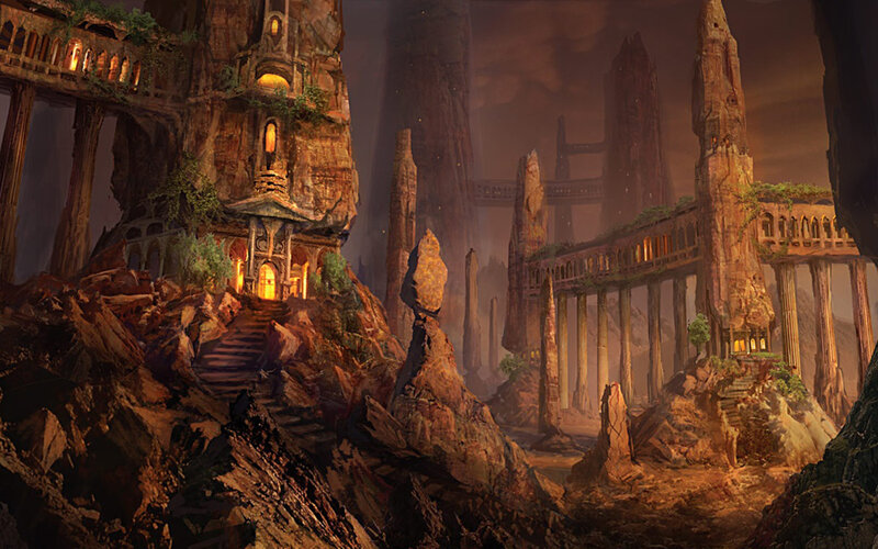 Ancient Stone City — Brown