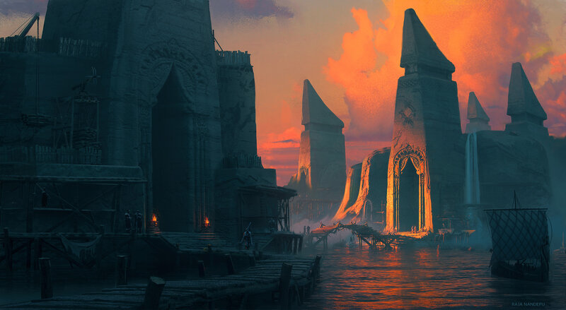 Ancient Stone City — Orange