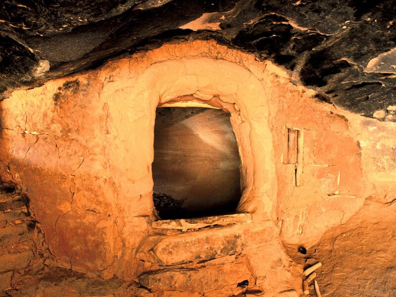 ancient stone doorway