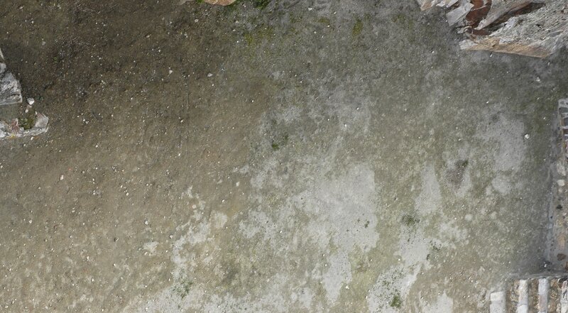 ancient stone floor surface