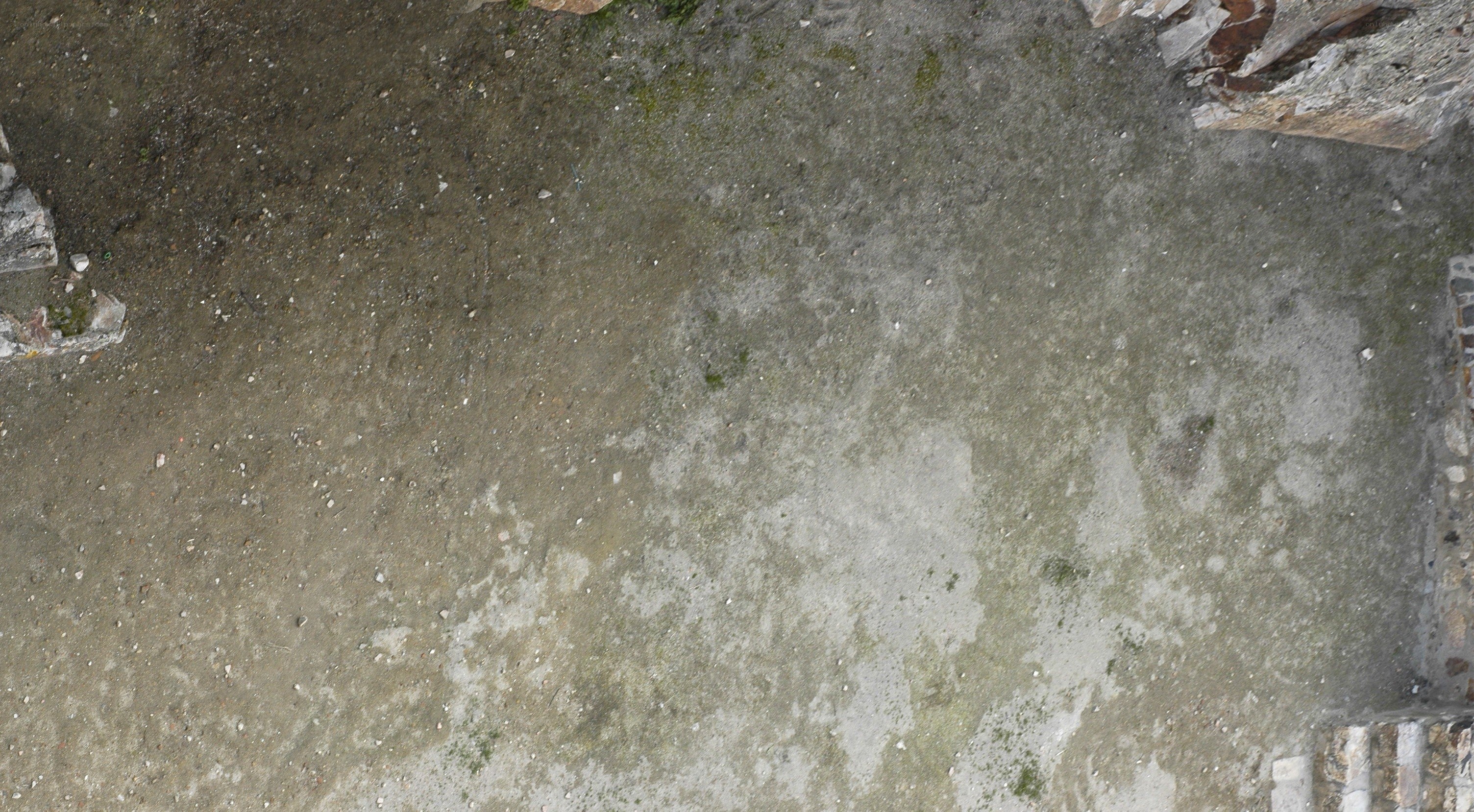 ancient stone floor surface