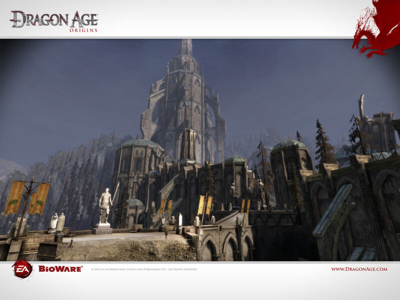 Ancient Stone Fortress — Gray, Dramatic
