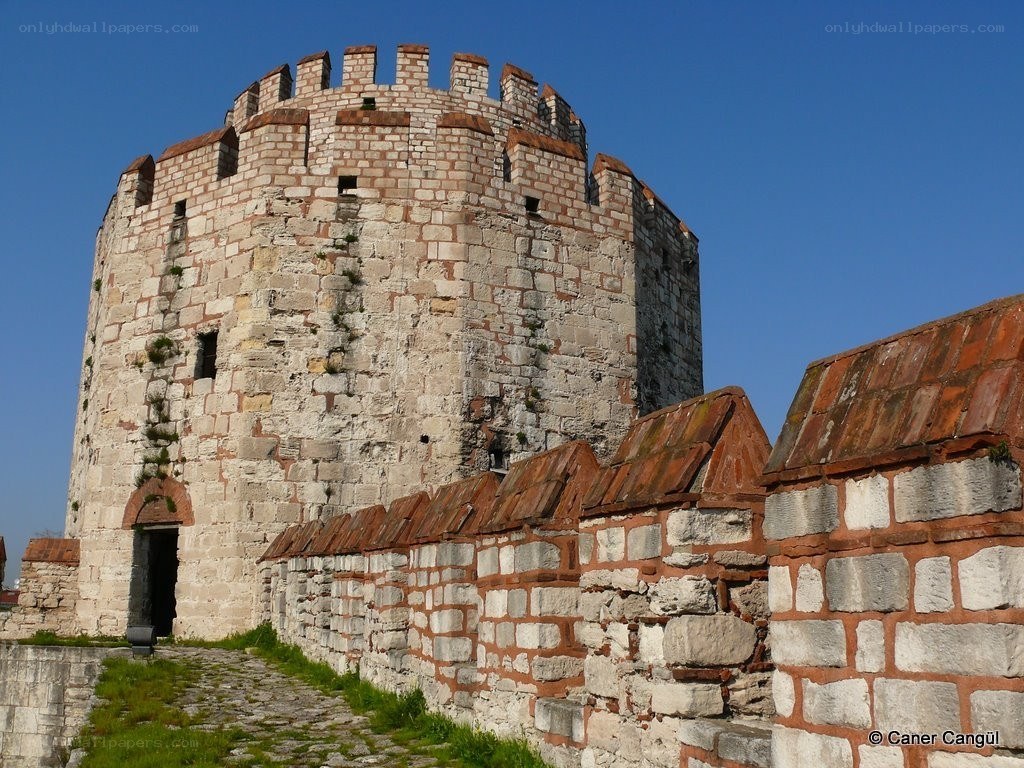 ancient stone fortress tower