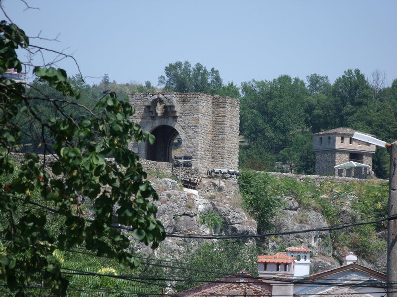 Ancient Stone Gate — Green, Serene