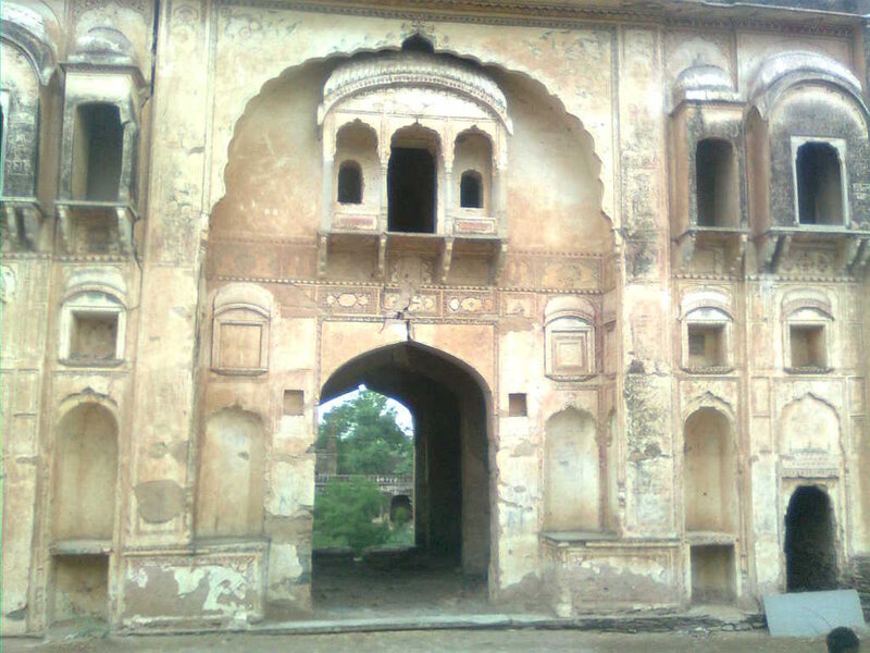 Ancient Stone Gateway — Beige