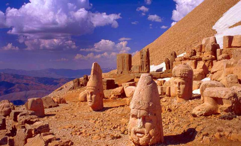 Ancient Stone Heads