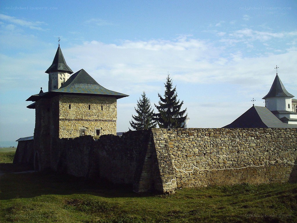 ancient stone monastery