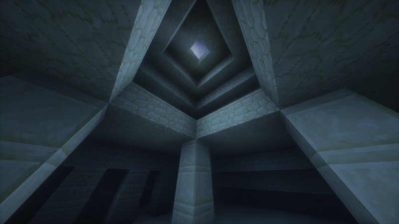 Ancient Stone Pyramid Chamber