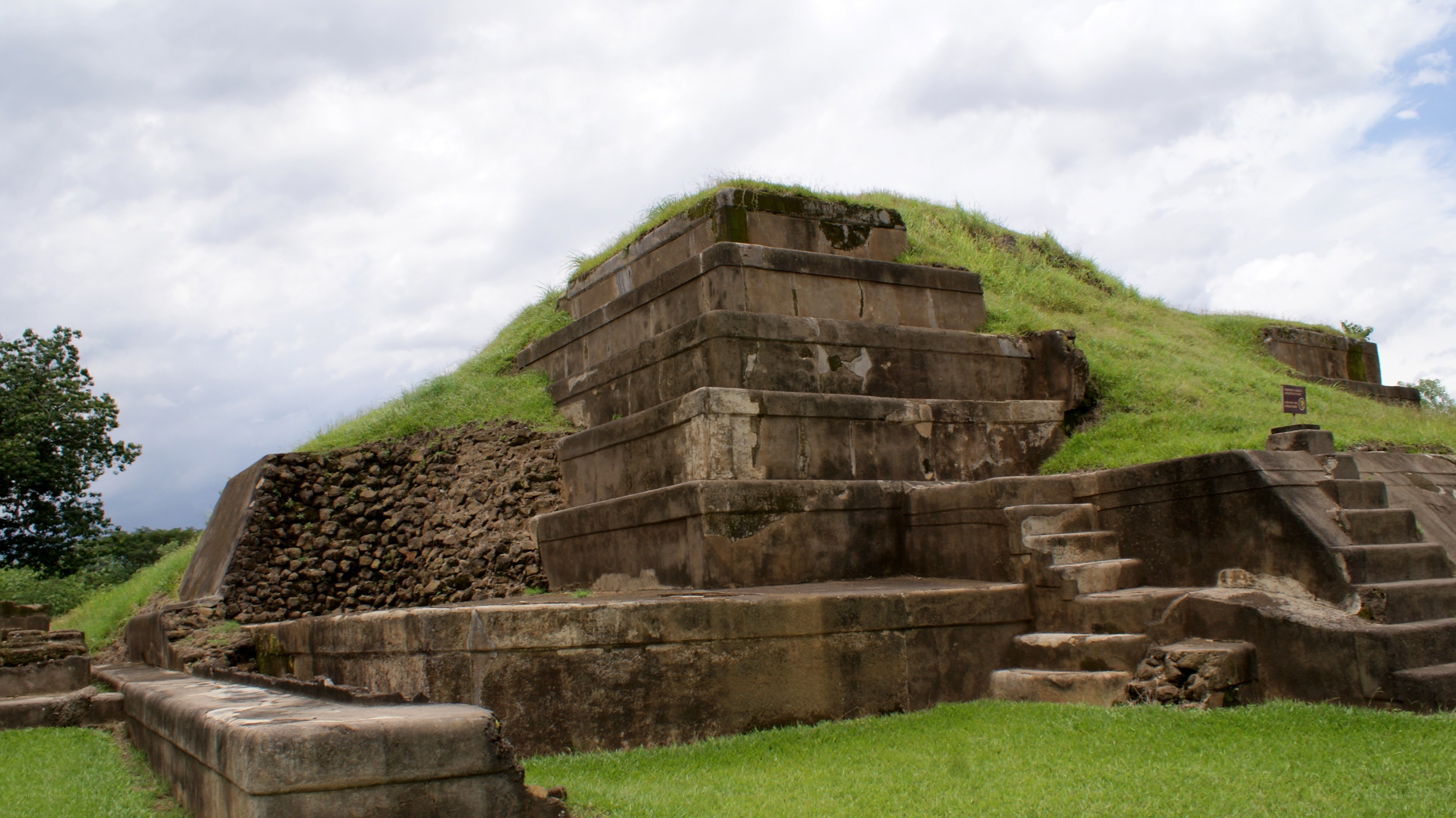 ancient stone pyramid structure