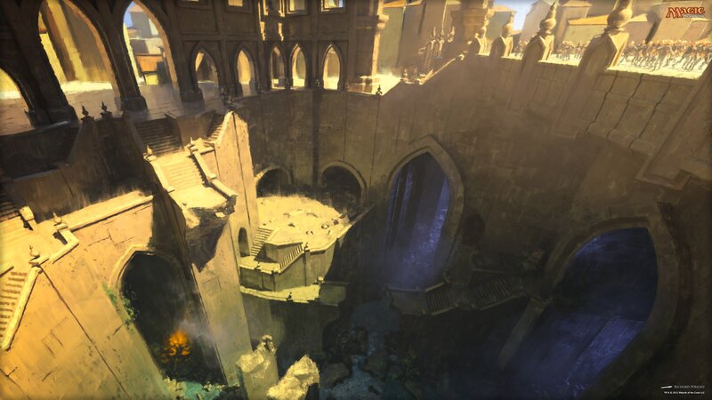 Ancient Stone Ruin — Brown