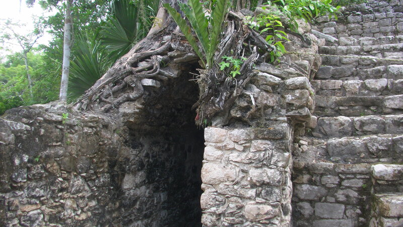 Ancient Stone Ruin — Gray