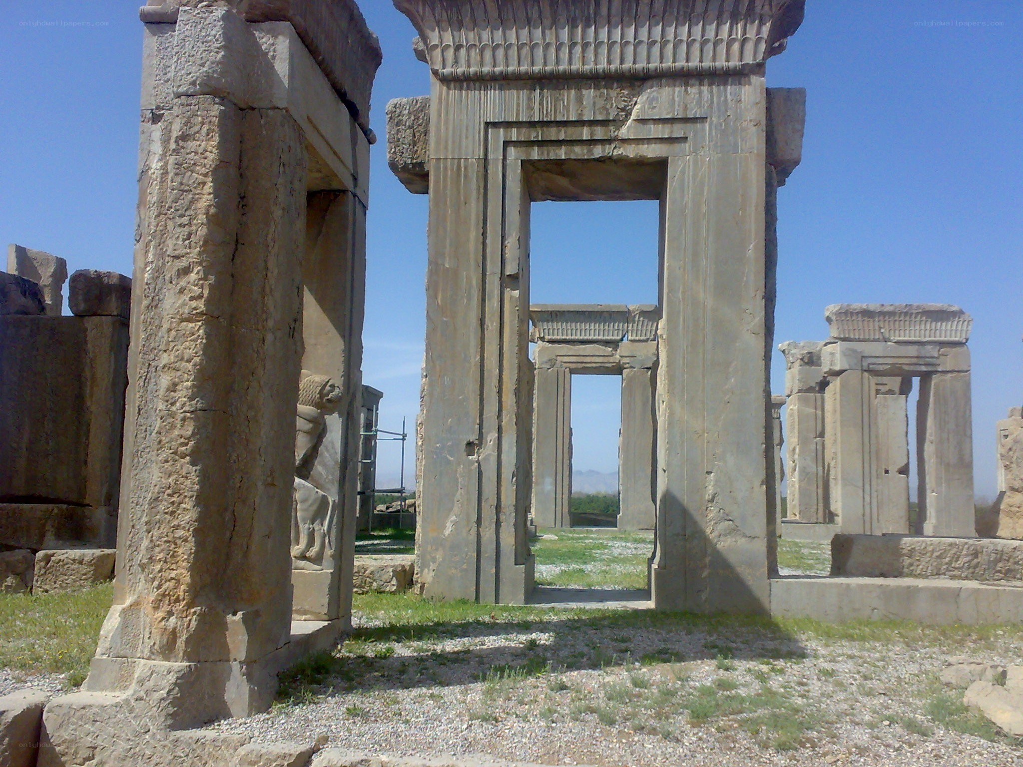 ancient stone ruins