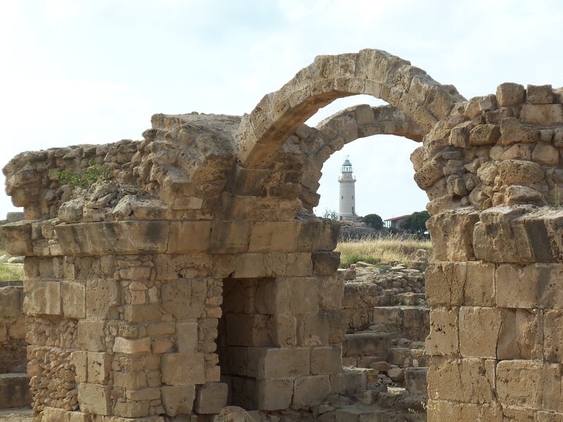 Ancient Stone Ruins — Beige, Serene