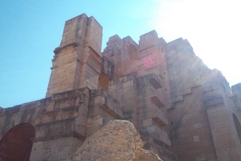 Ancient Stone Ruins — Beige
