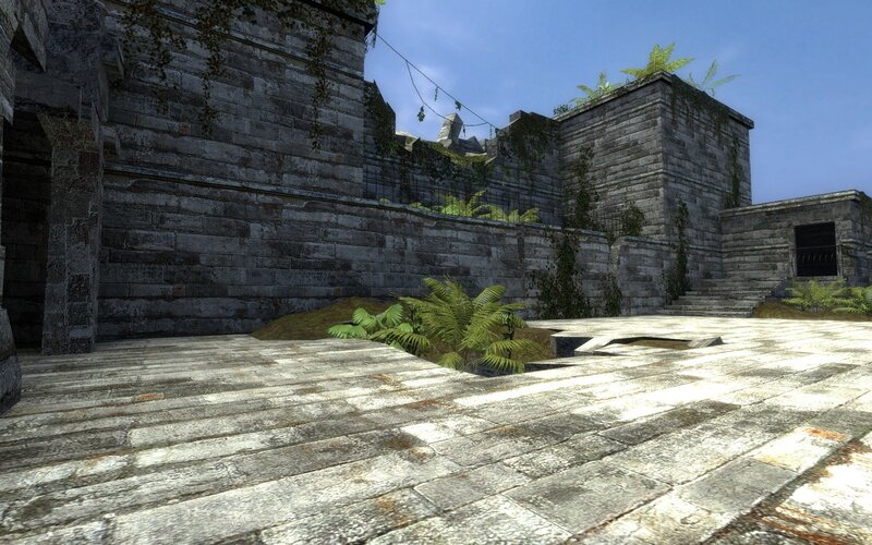 Ancient Stone Ruins — Gray, Desolate