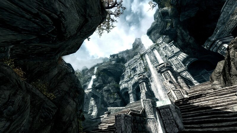 Ancient Stone Ruins — Gray, Dramatic, 3d Render