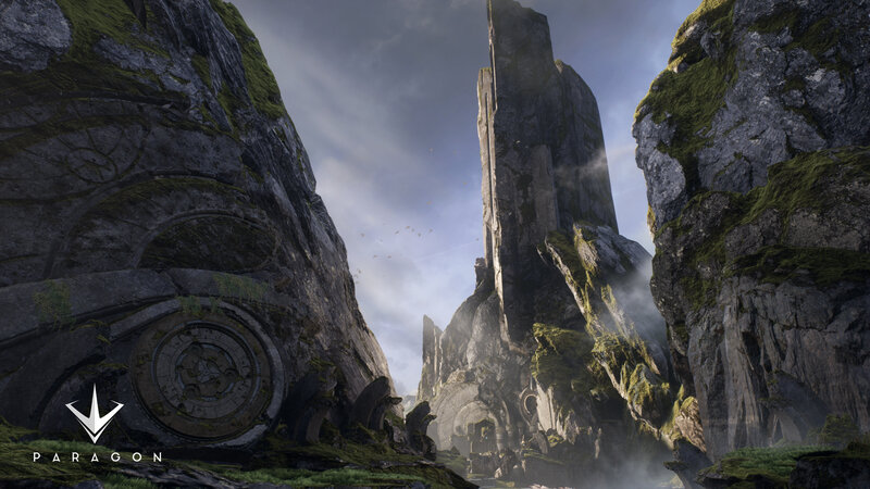 Ancient Stone Ruins — Gray, Dramatic, Afternoon