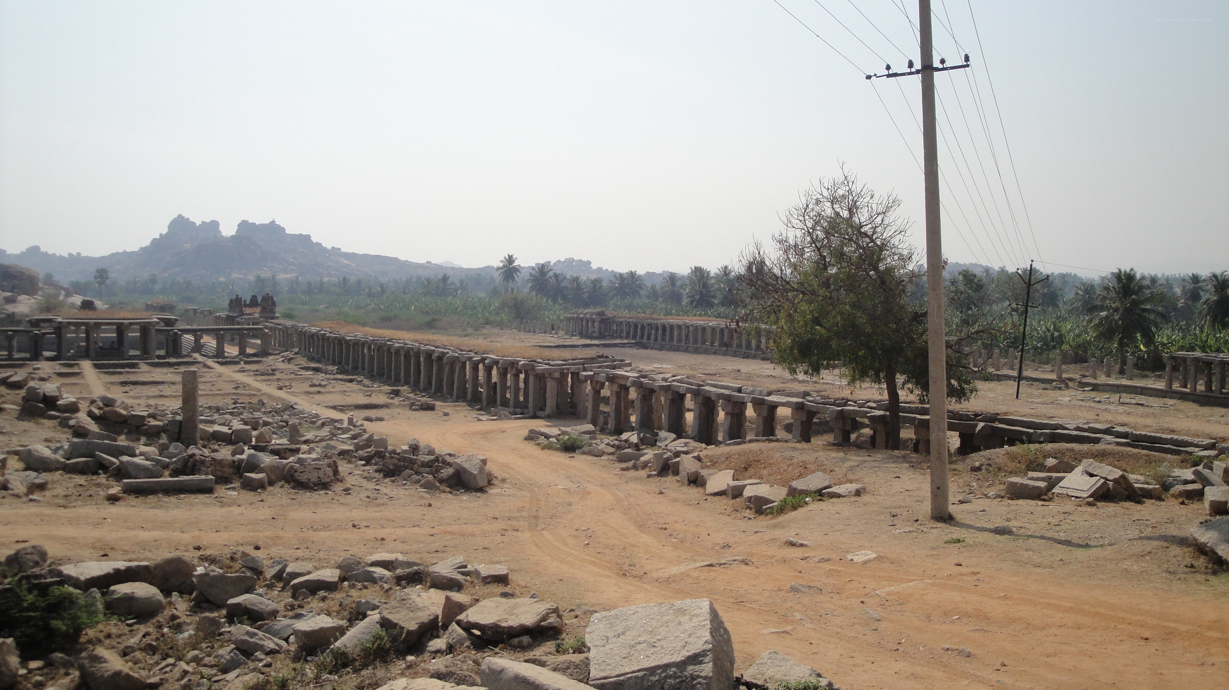 ancient stone ruins in india