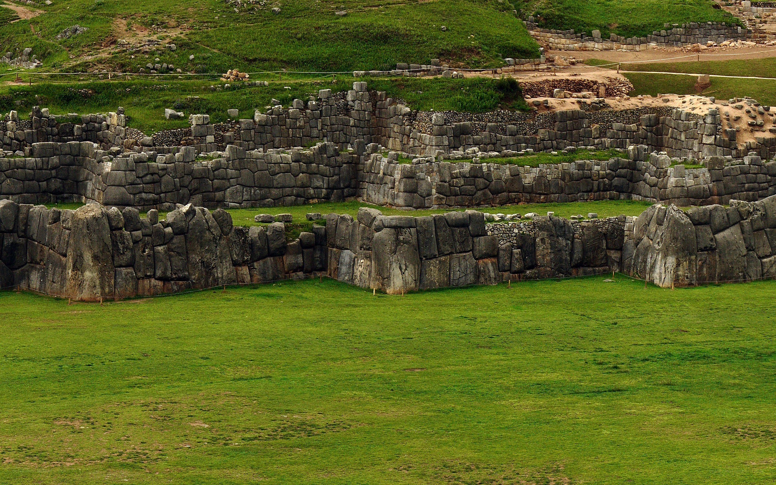 ancient stone ruins in peru