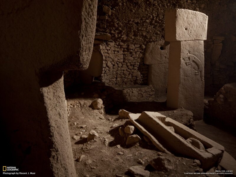 ancient stone ruins interior