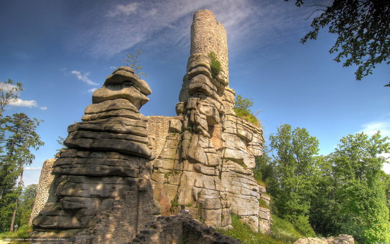 ancient stone ruins