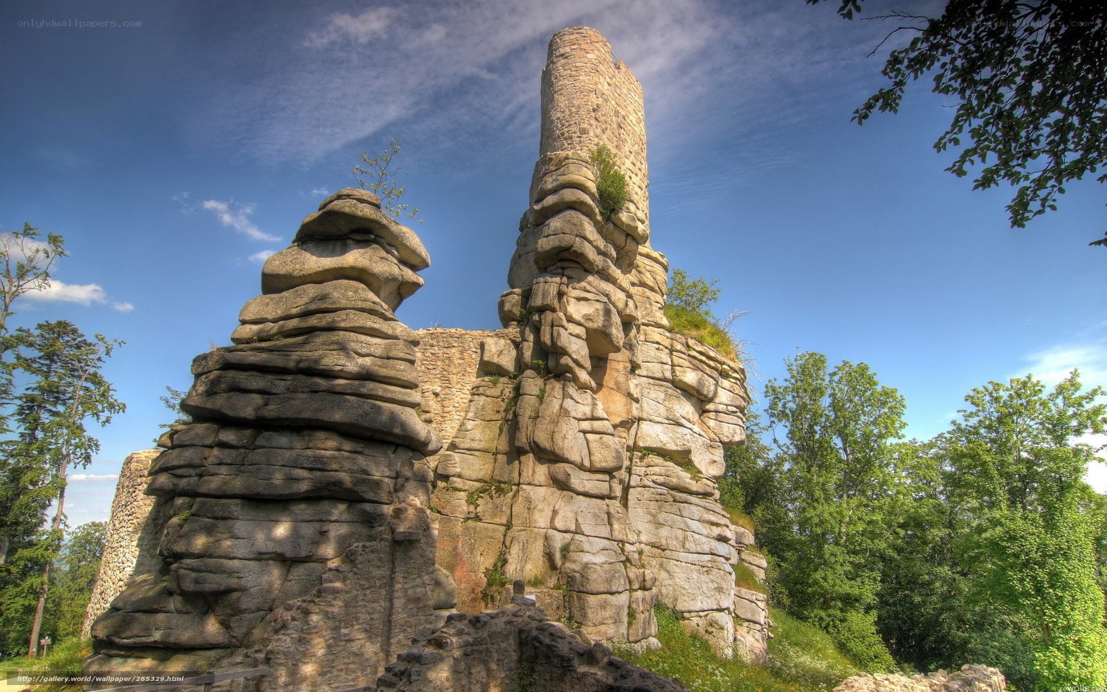 ancient stone ruins