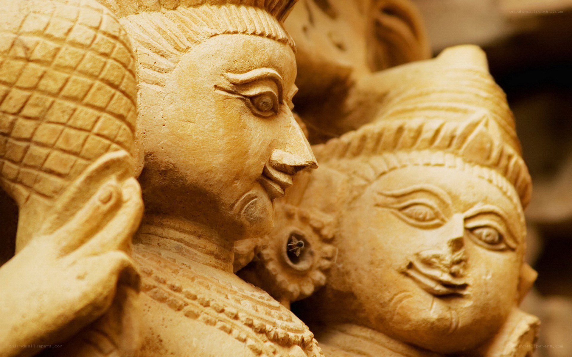 ancient stone sculptures