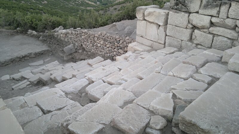 Ancient Stone Steps — Gray