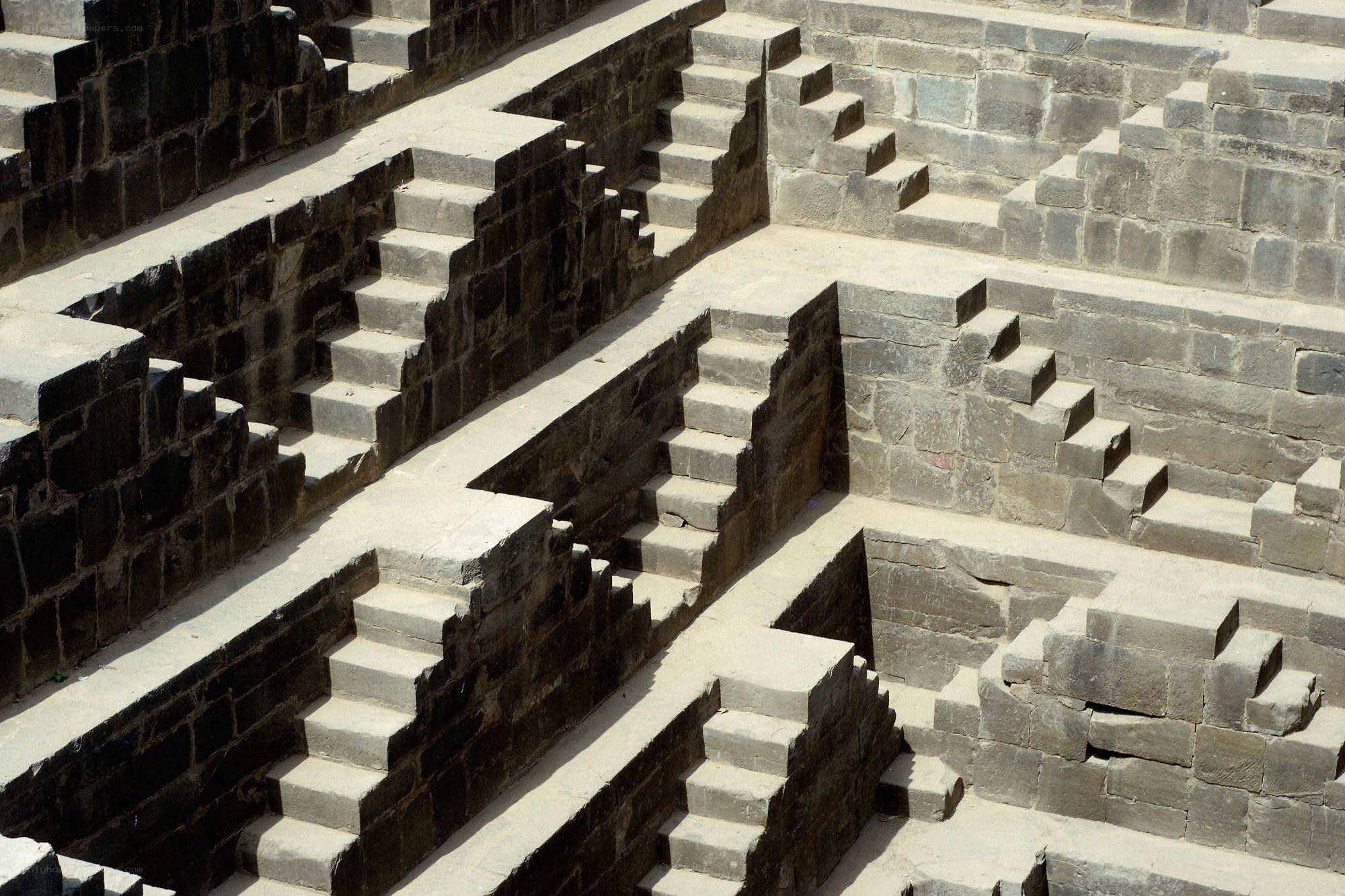 ancient stone stepwell