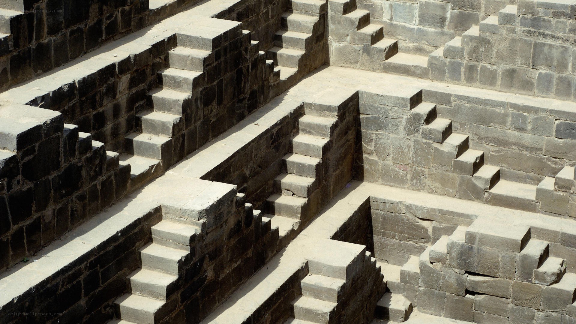 ancient stone stepwell