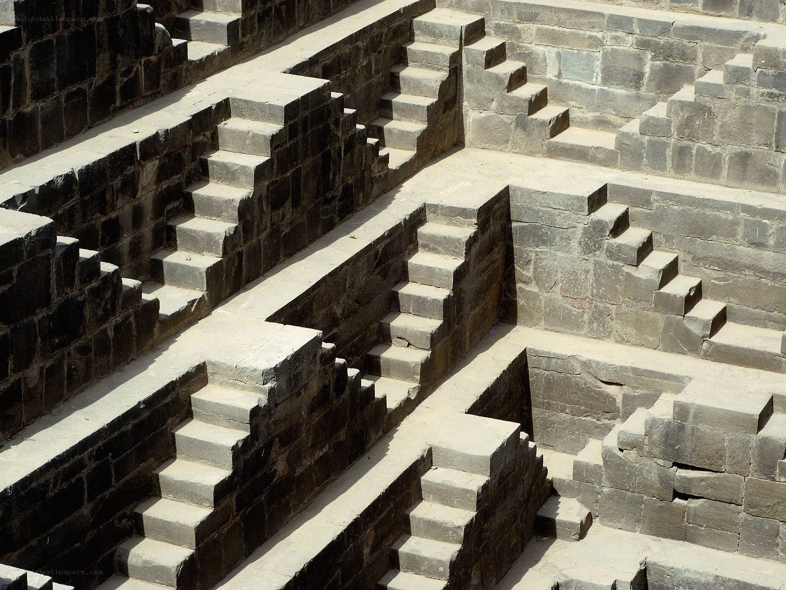 ancient stone stepwell