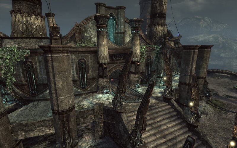 Ancient Stone Structure — Gray, Dramatic, 3d Render