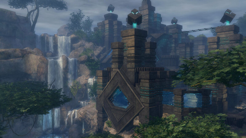 Ancient Stone Structure — Gray, Mystical