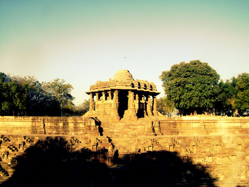 Ancient Stone Temple — Brown, Serene