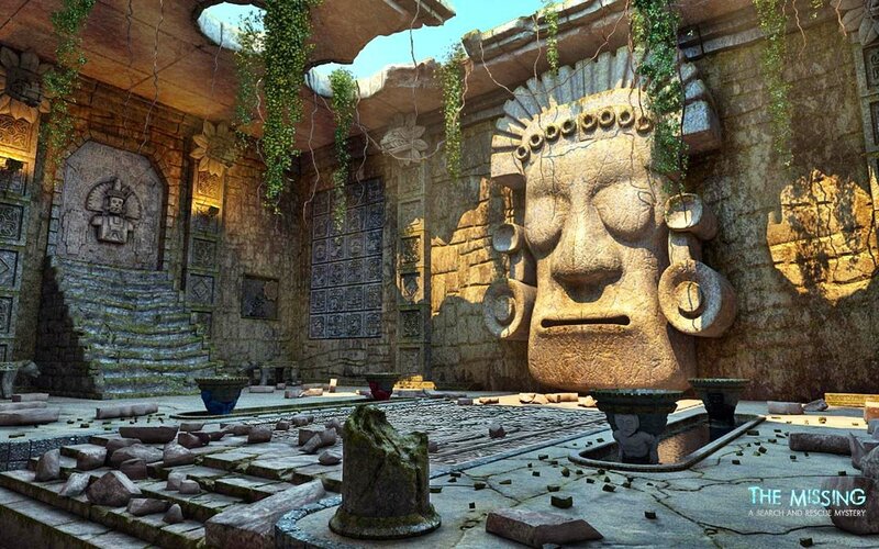 Ancient Stone Temple — Brown